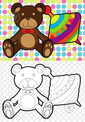 Раскраска «игрушки» 4402647021275 - фото 3