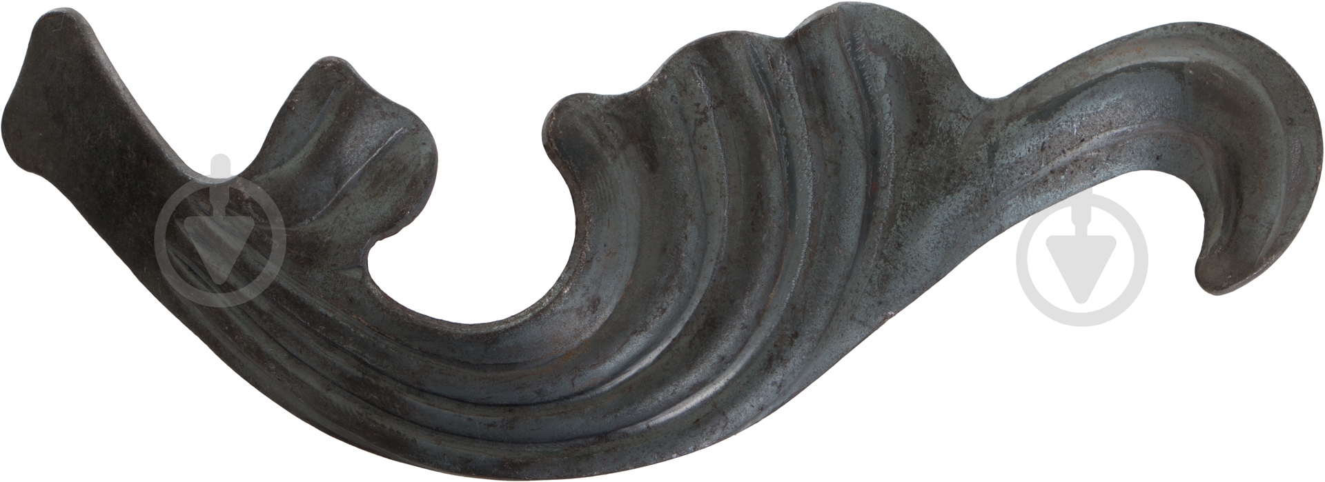 Лист кованый 155х60 мм правый 24/25 - фото 2 Лист кованый 155х60 мм правый 24/25 - фото 2