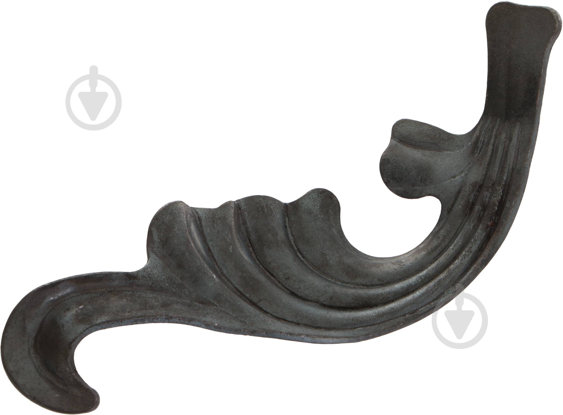 Лист кованый 155х60 мм правый 24/25 - фото 1 Лист кованый 155х60 мм правый 24/25 - фото 1