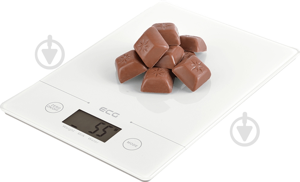 Весы кухонные ECG KV 117 Slim white - фото 3