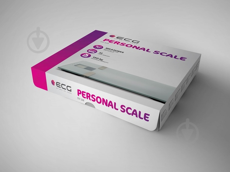 Весы напольные ECG OV 126 Grey - фото 8