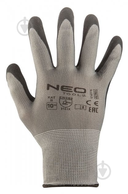 Рукавички NEO tools з покриттям латекс XL (10) 97-617-10 - фото 3