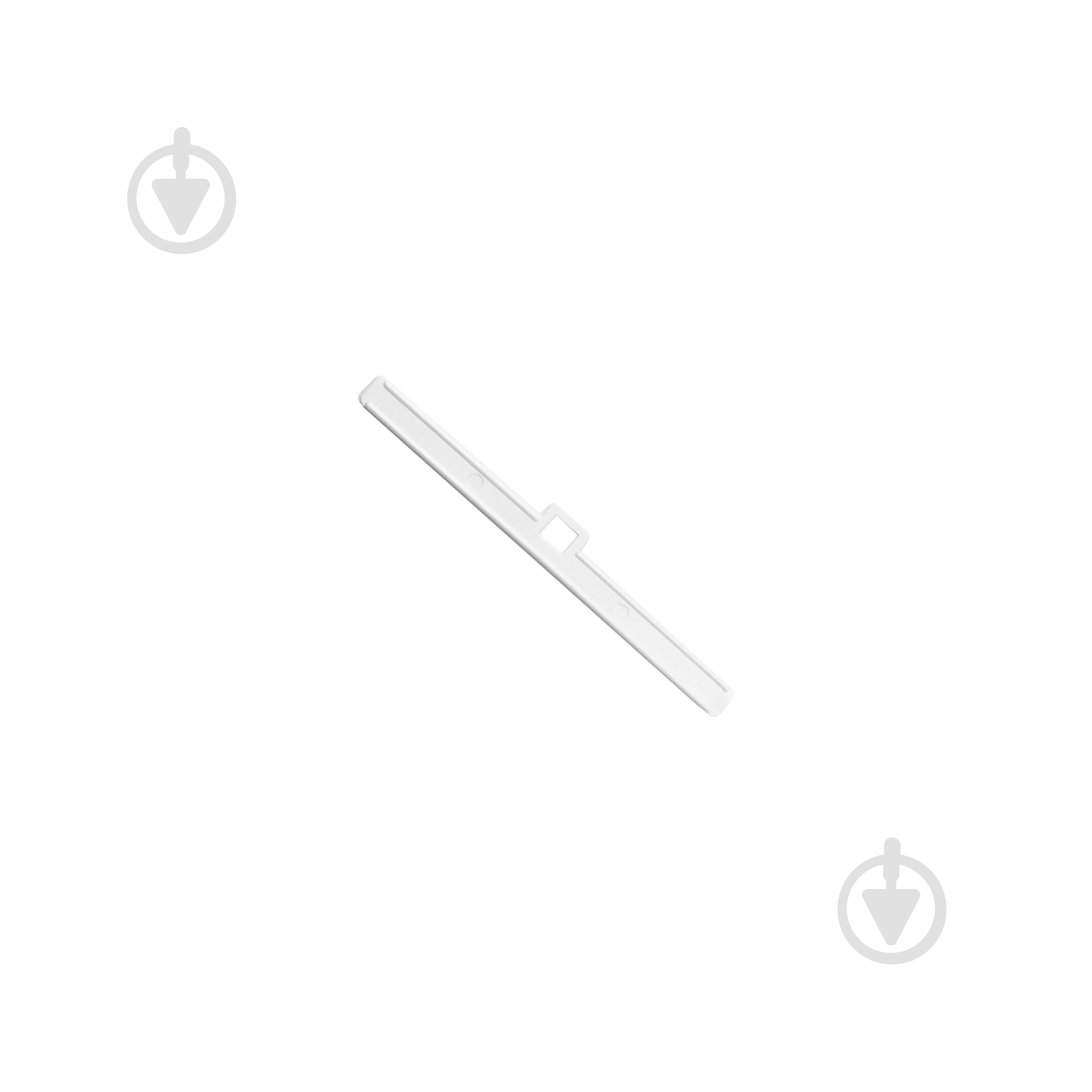 Rollotex Вішак ламелі 127 мм 10 шт. білий - фото 2 Rollotex Вішак ламелі 127 мм 10 шт. білий - фото 2