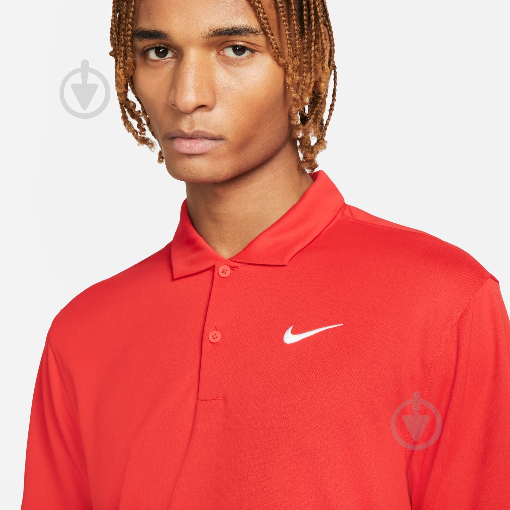 Футболка Nike M NKCT DF POLO SOLID DH0857-657 р.S красный - фото 3
