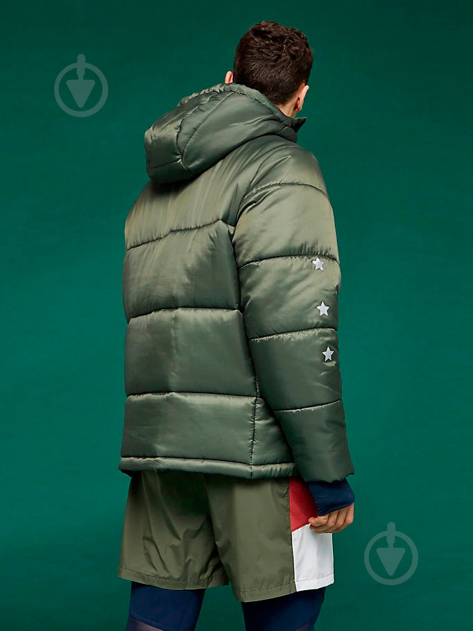 Анорак мужской Tommy Hilfiger BLOCK INSULATION JACKET S20S200264302 р.S оливковый - фото 9