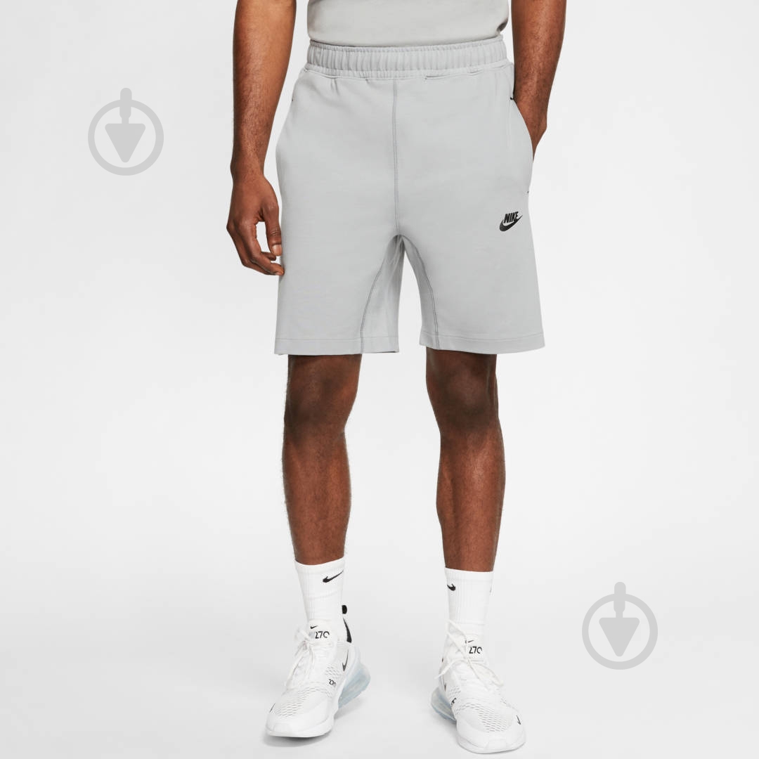 Шорты Nike M NSW PE SHORT PONTE CJ4284-073 р. M серый - фото 5 Шорты Nike M NSW PE SHORT PONTE CJ4284-073 р. M серый - фото 5
