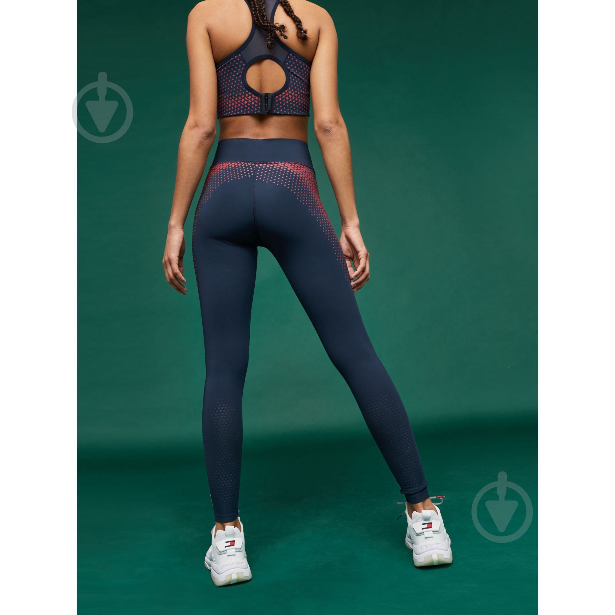 Лосины Tommy Hilfiger EXO TECHNICAL LEGGING S10S100332406 р.S темно-синий - фото 2