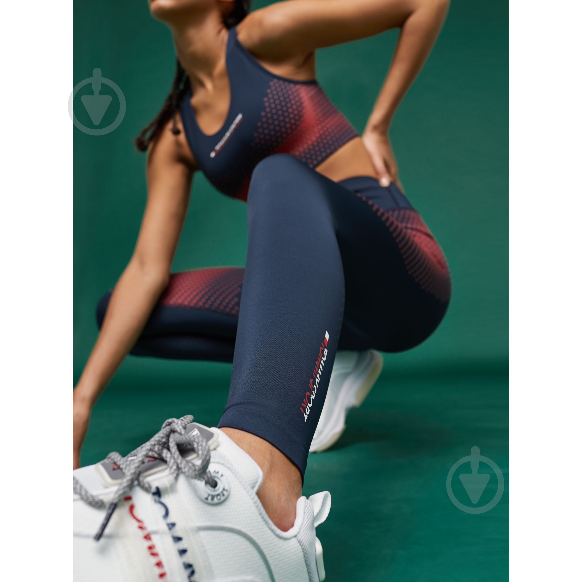 Лосины Tommy Hilfiger EXO TECHNICAL LEGGING S10S100332406 р.S темно-синий - фото 3