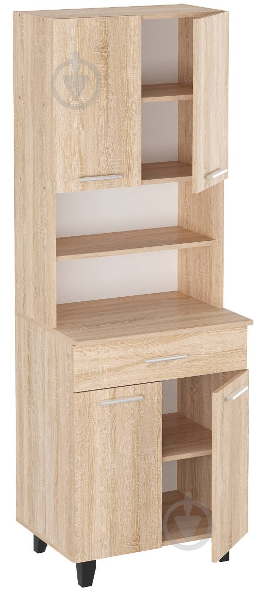 Буфет Компанит шкаф 1851х642х500 мм дуб сонома - фото 1 Буфет Компанит шкаф 1851х642х500 мм дуб сонома - фото 1