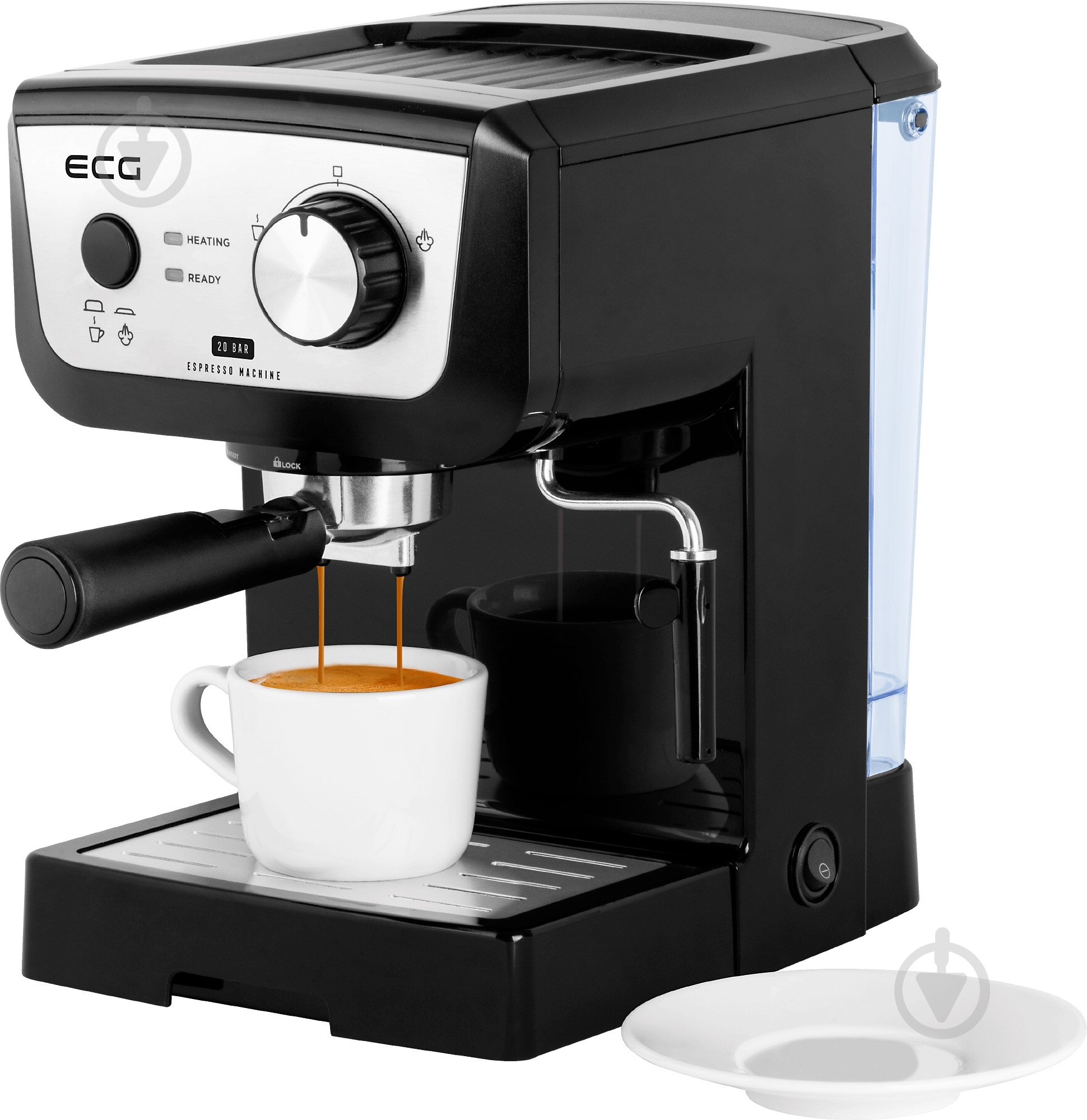 Кавоварка ріжкова ECG ESP 20101 Black - фото 5