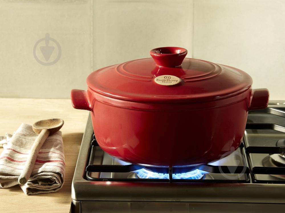 Кастрюля керамическая Emile Henry Cookware 5.3 л 08700214 - фото 2