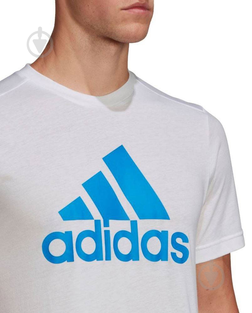 Футболка Adidas HF7167 р.M белый - фото 4