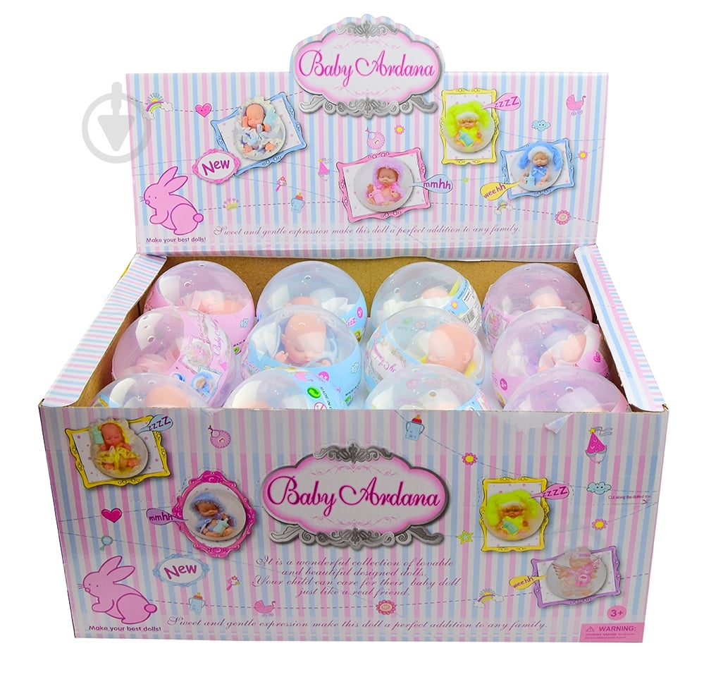 Пупс с аксессуарами Shantou A258A в ассортименте - фото 5 Пупс с аксессуарами Shantou A258A в ассортименте - фото 5