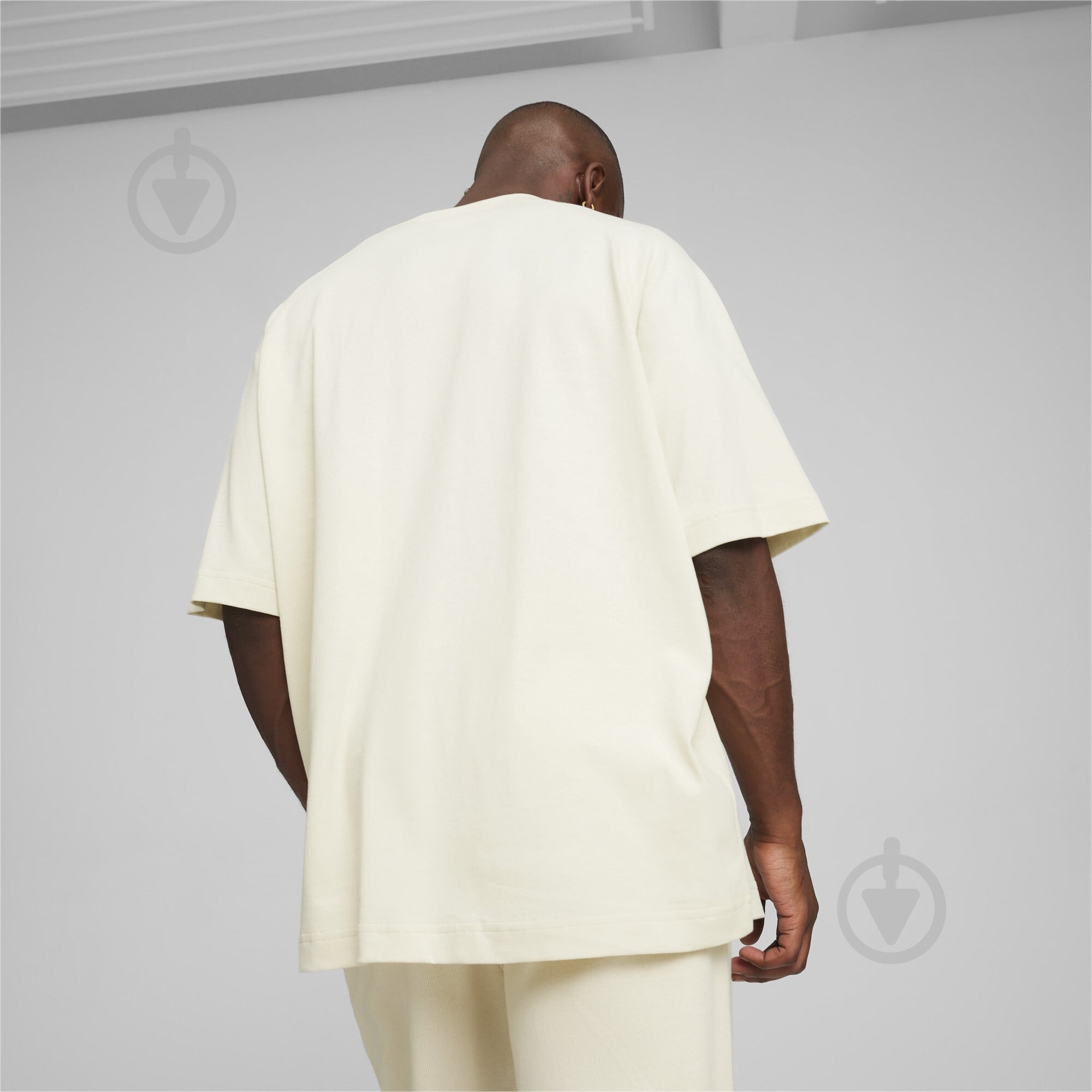 Футболка Puma CLASSICS+ TEE 62427287 р.L бежевый - фото 4