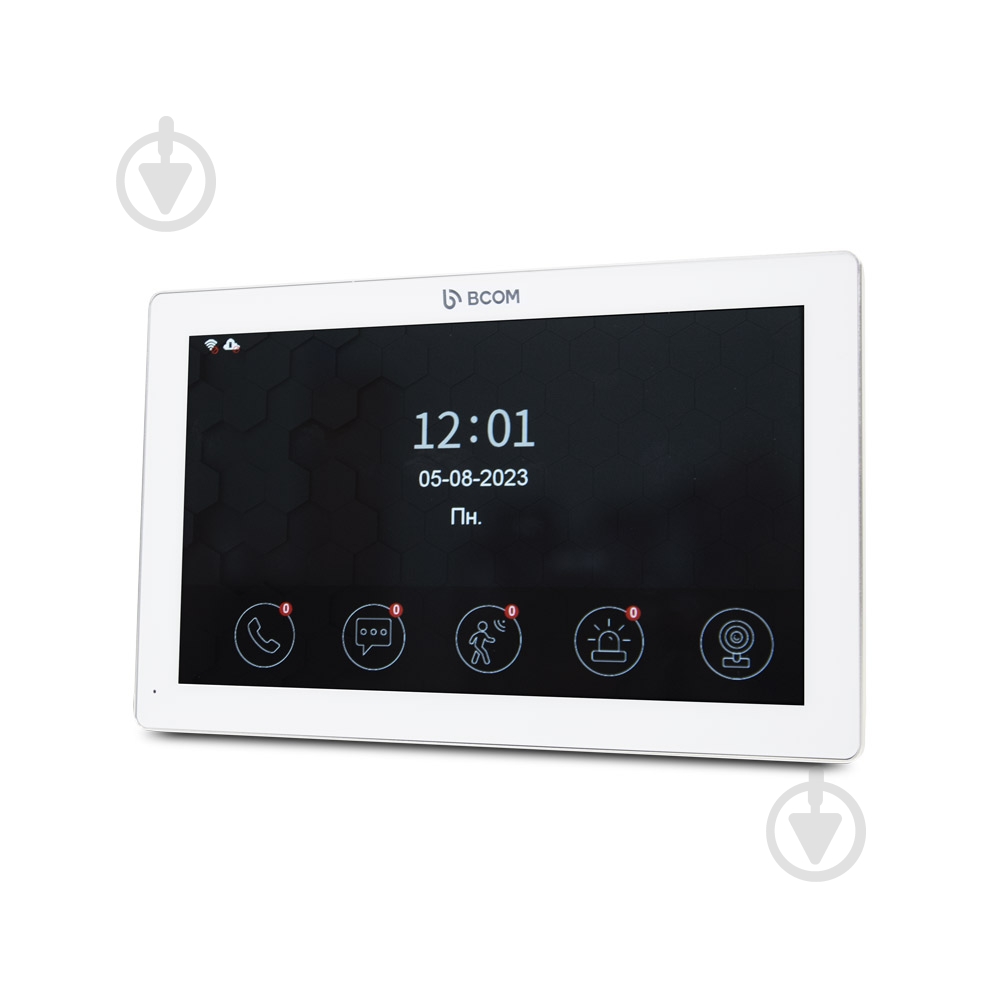 Видеодомофон BCOM 10" BD-1070FHD White 240547 - фото 1