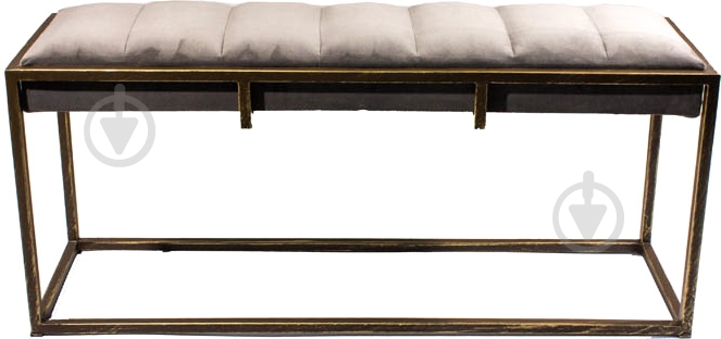 Пуф Метал Арт Элит серый - фото 2