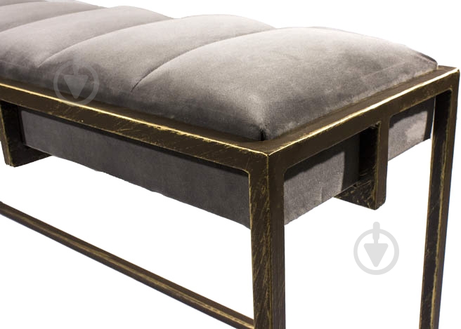 Пуф Метал Арт Элит серый - фото 3