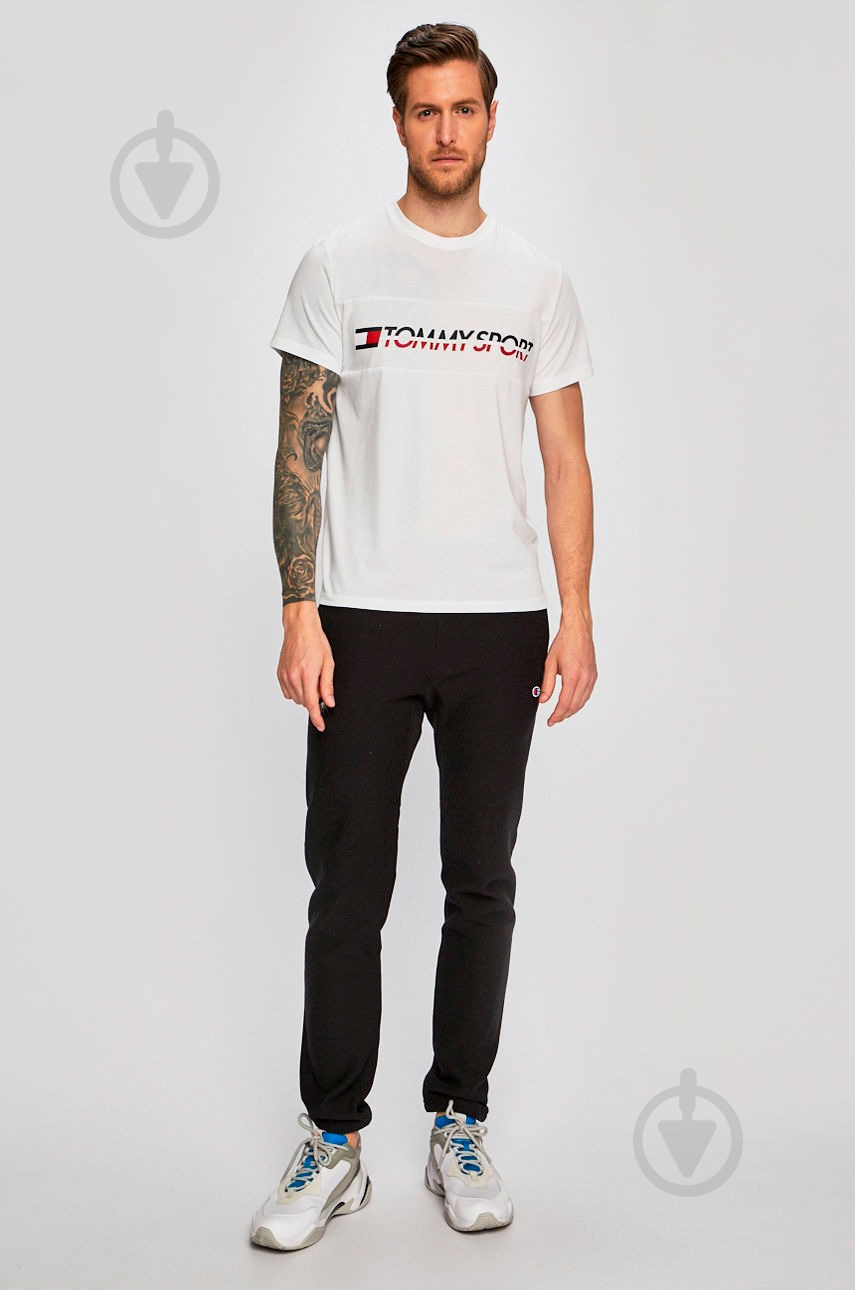 Футболка Tommy Hilfiger T-Shirt Logo Driver S20S200082100 р.M белый - фото 3