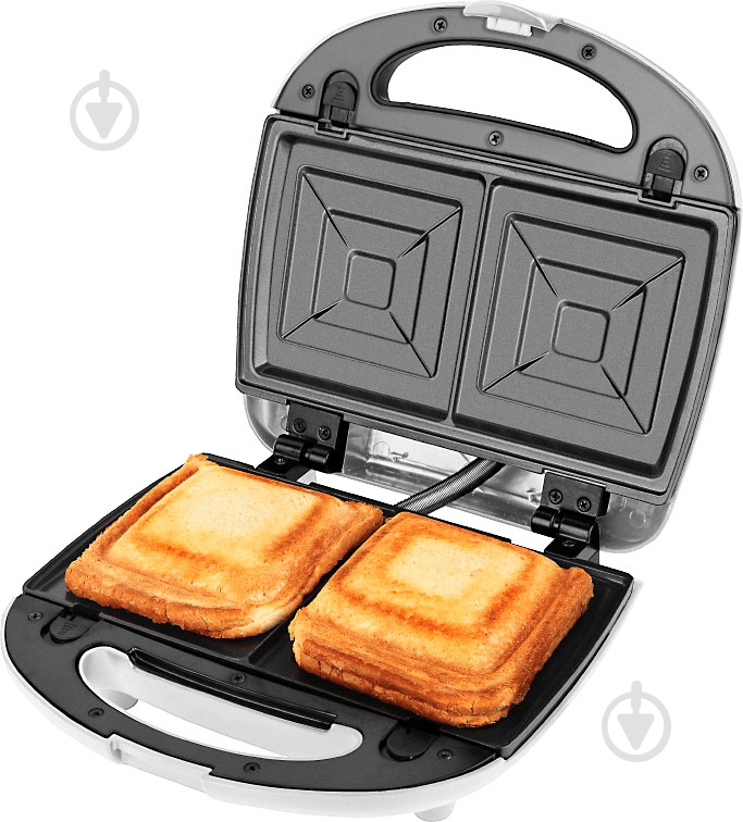 Сэндвичница ECG S 399 3in1 White - фото 5