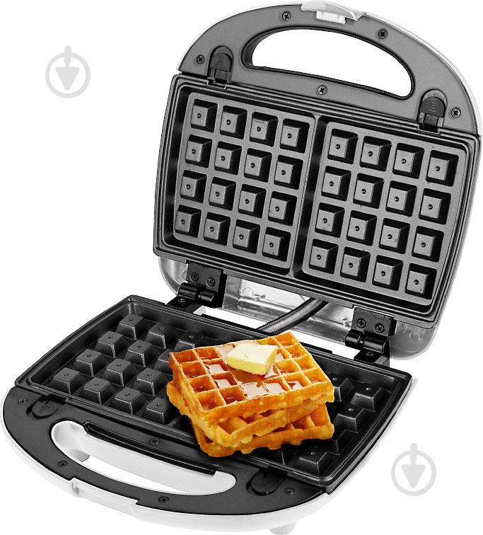 Сэндвичница ECG S 399 3in1 White - фото 4