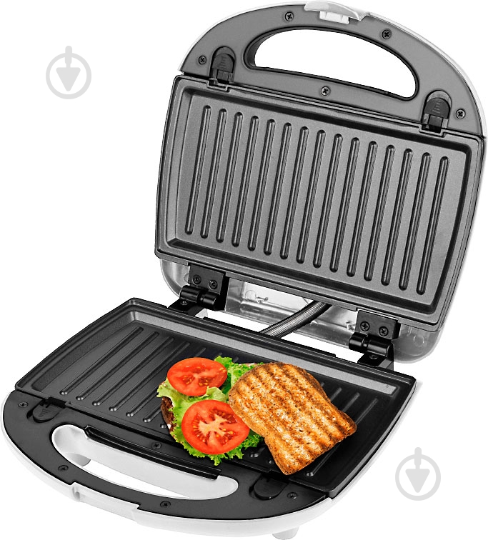 Сэндвичница ECG S 399 3in1 White - фото 3