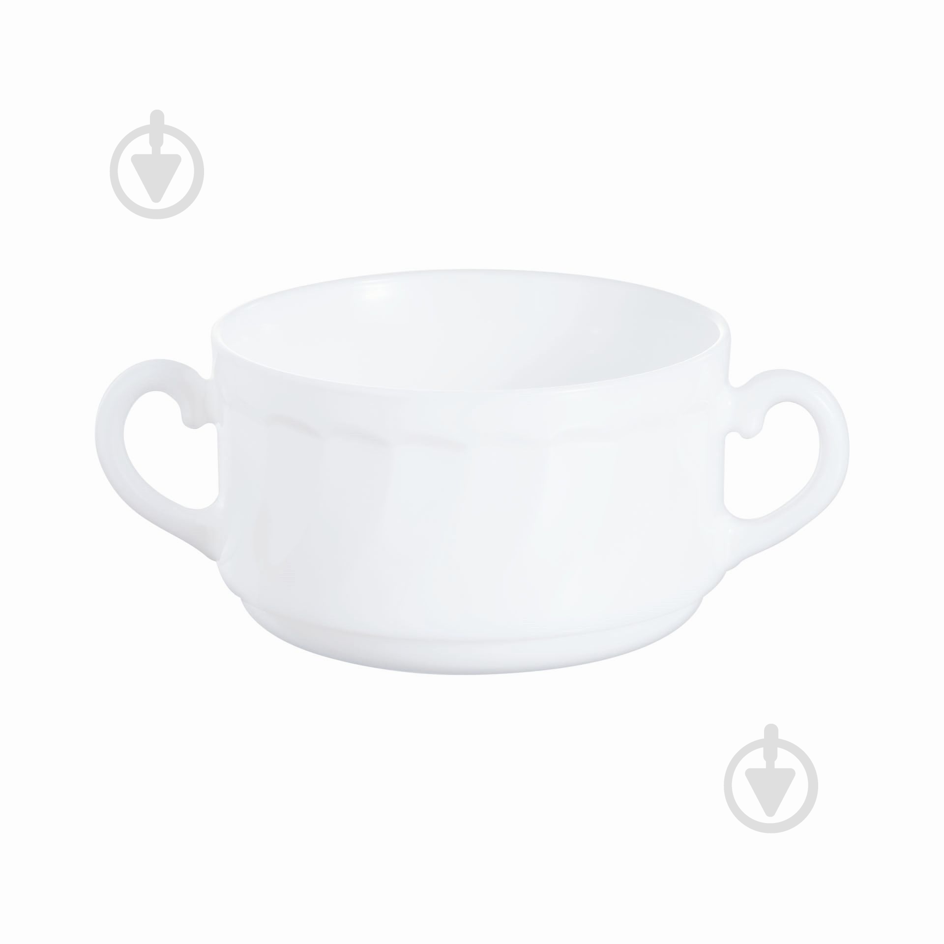 Бульонница с ручками Luminarc Trianon 300 мл 14661 - фото 1 Бульонница с ручками Luminarc Trianon 300 мл 14661 - фото 1