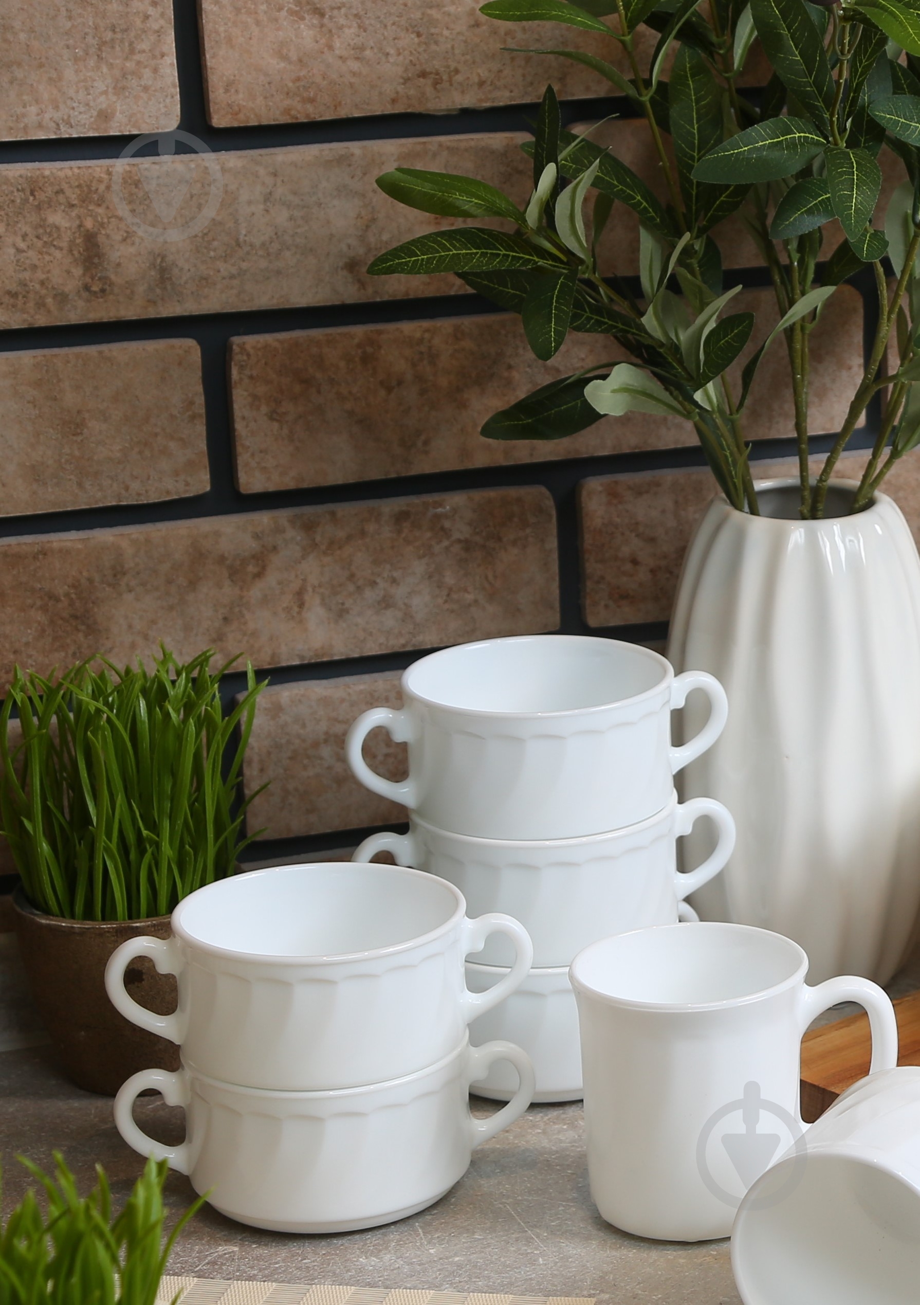 Бульонница с ручками Luminarc Trianon 300 мл 14661 - фото 2 Бульонница с ручками Luminarc Trianon 300 мл 14661 - фото 2