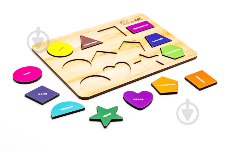 Вкладыши PuzzleOk Фигуры 11231 - фото 1