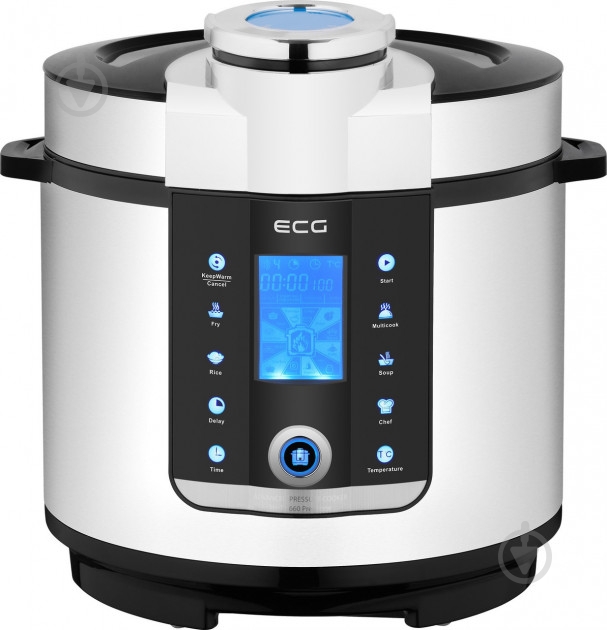 Мультиварка-скороварка ECG MHT 1660 Pressione - фото 1