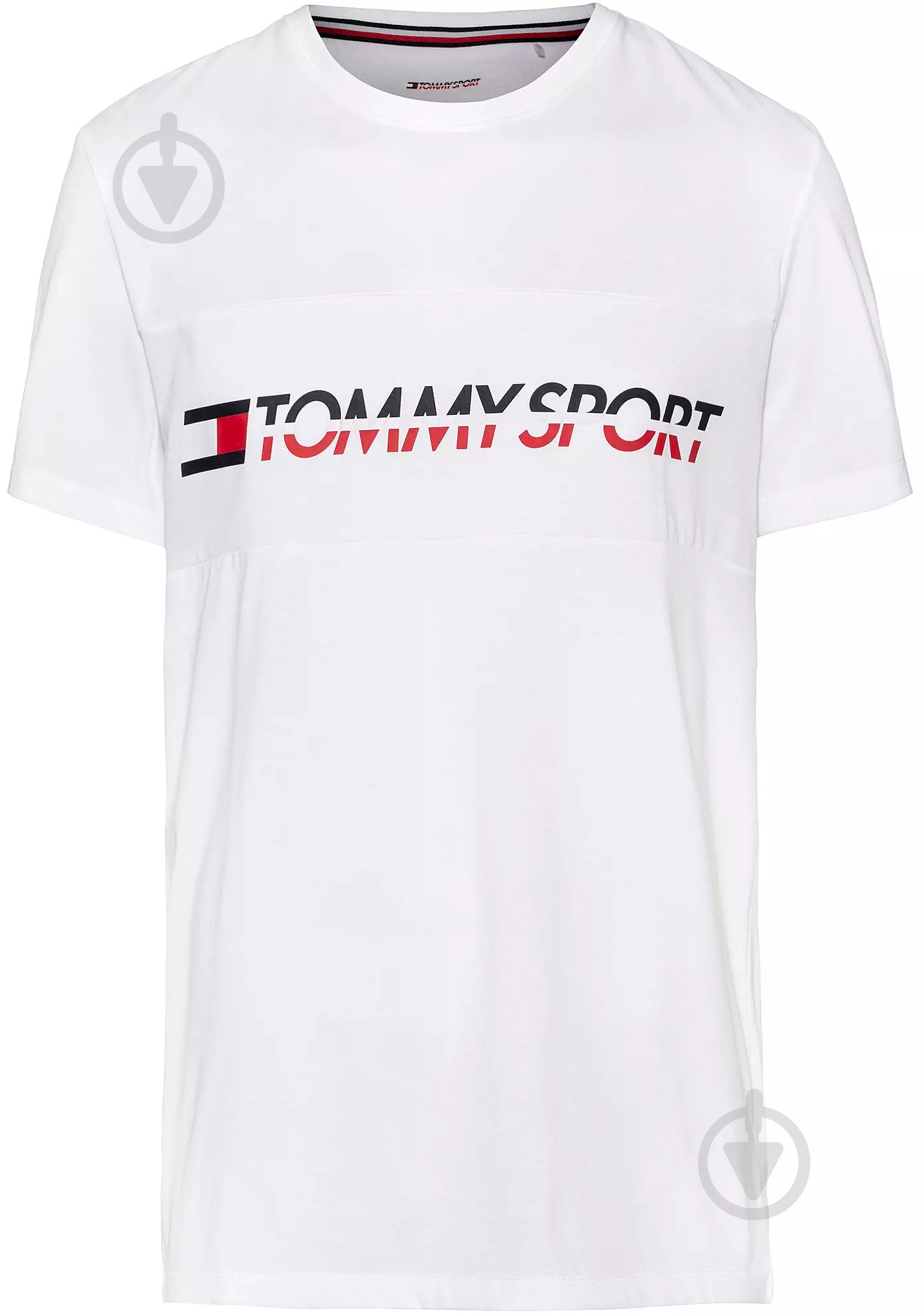 Футболка Tommy Hilfiger T-Shirt Logo Driver S20S200082100 р.S белый - фото 1