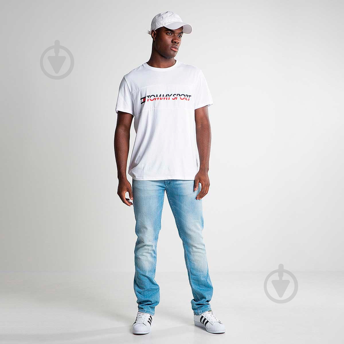 Футболка Tommy Hilfiger T-Shirt Logo Driver S20S200082100 р.S белый - фото 15