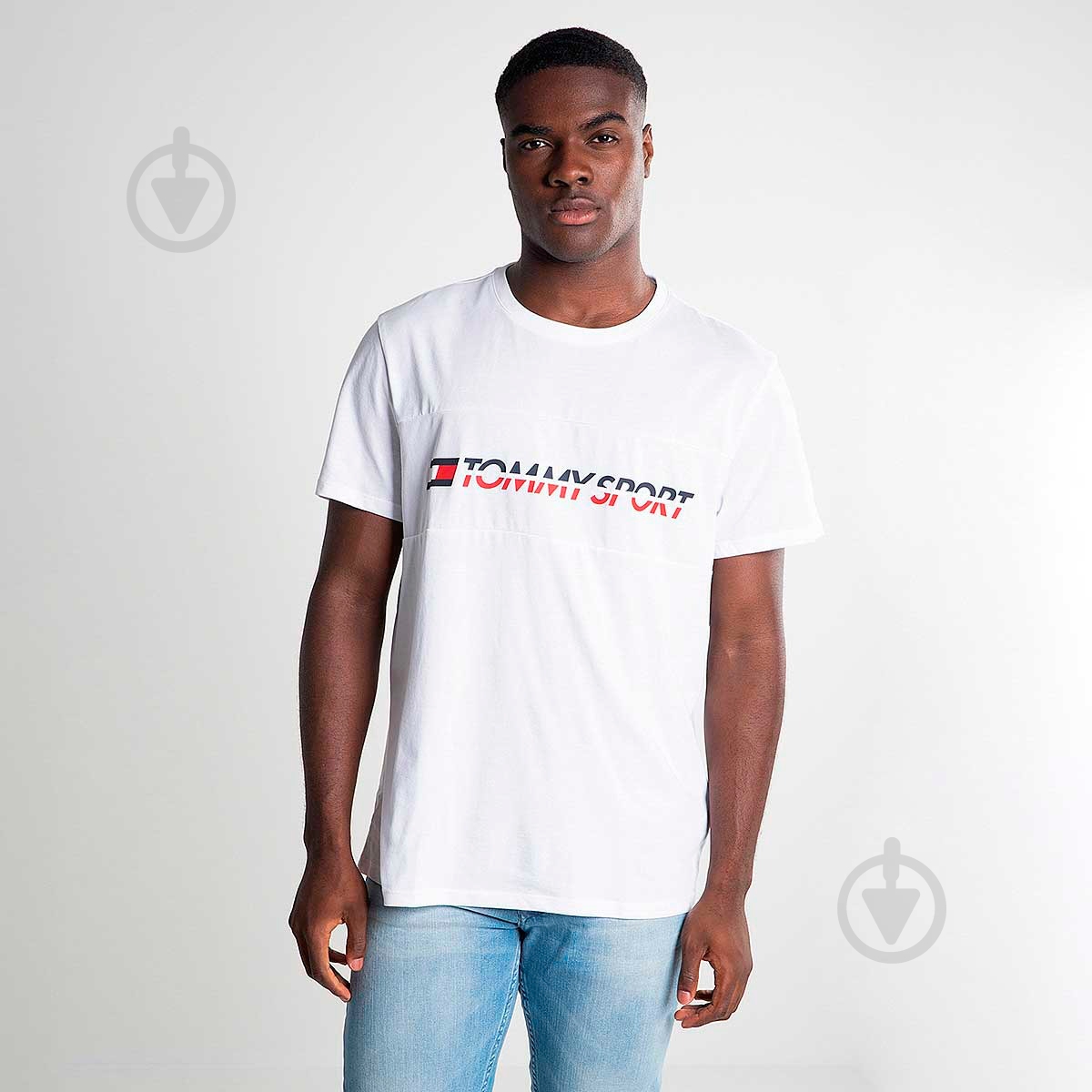 Футболка Tommy Hilfiger T-Shirt Logo Driver S20S200082100 р.S белый - фото 16