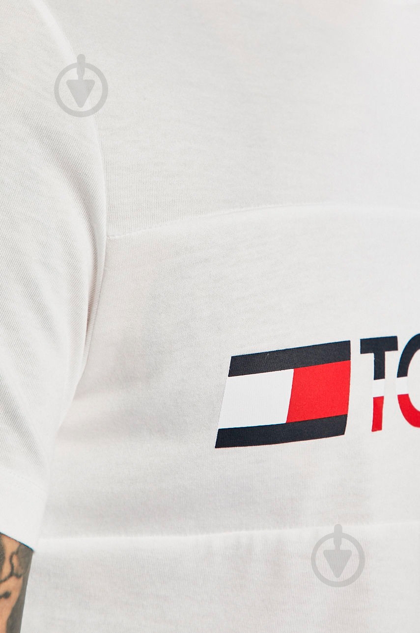 Футболка Tommy Hilfiger T-Shirt Logo Driver S20S200082100 р.S белый - фото 6