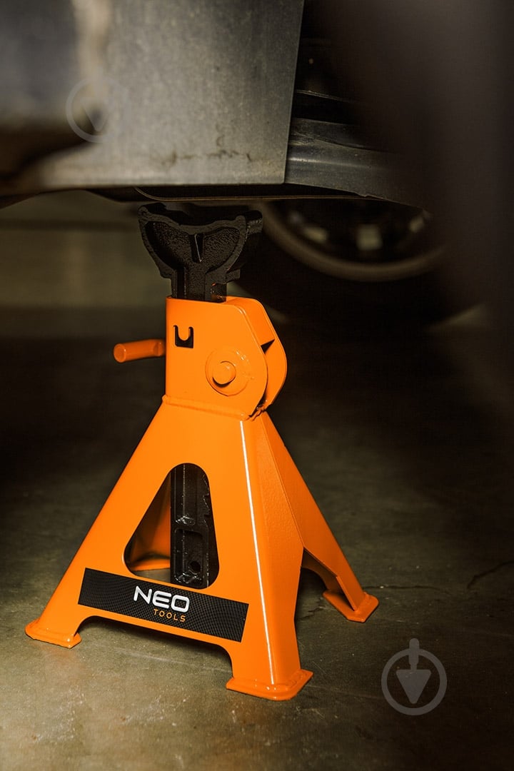 Подставка NEO tools автомобильная 3 т 290-435 мм 11-750 3 т - фото 8 Подставка NEO tools автомобильная 3 т 290-435 мм 11-750 3 т - фото 8