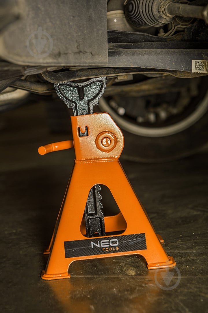 Подставка NEO tools автомобильная 3 т 290-435 мм 11-750 3 т - фото 10 Подставка NEO tools автомобильная 3 т 290-435 мм 11-750 3 т - фото 10