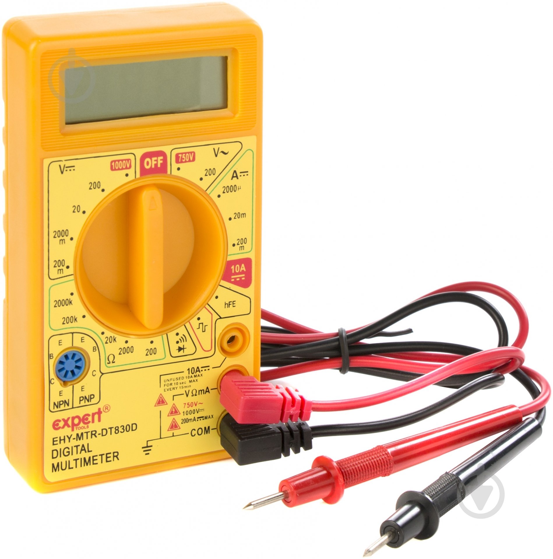 Мультиметр цифровий Expert   EHY-MTR-DT830D - фото 1