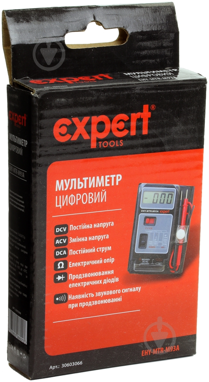 Мультиметр цифровой Expert   EHY-MTR-M93A - фото 3