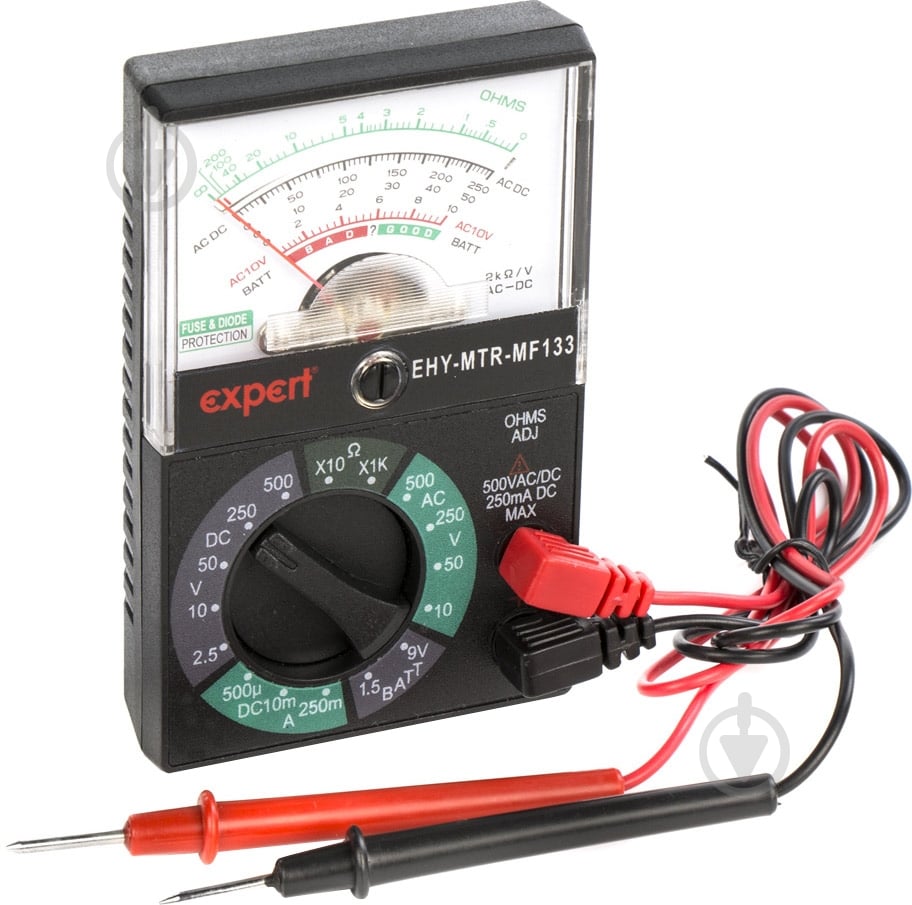 Мультиметр аналоговый Expert   EHY-MTR-MF133 - фото 1