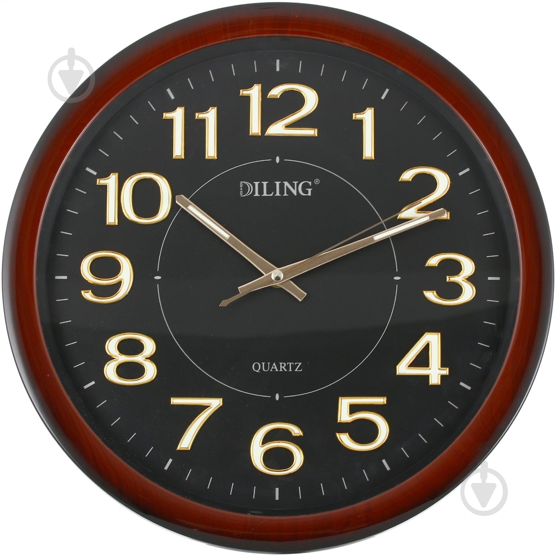 Часы настенные Junior 6837 Черный - фото 1