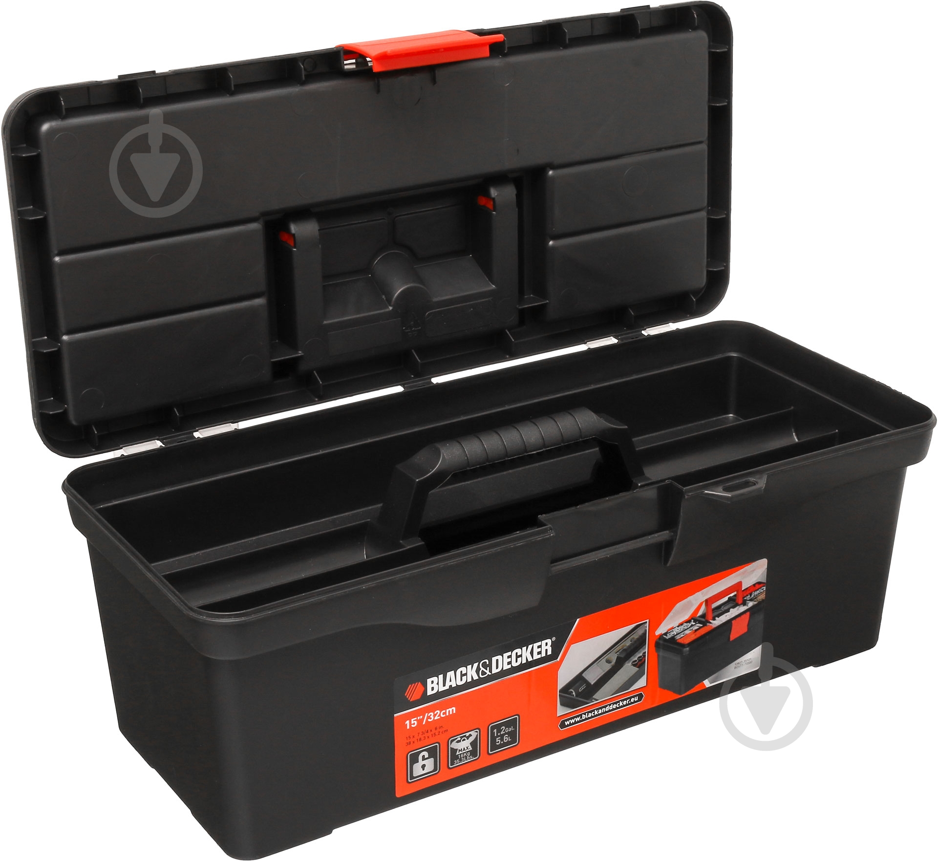 Ящик для ручного инструмента Black+Decker 15" BDST1-70580 - фото 3