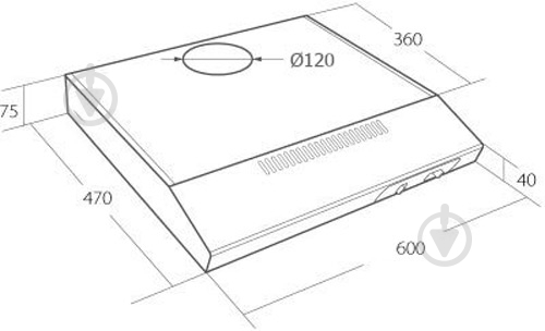Вытяжка Minola HPL 6010 BR - фото 10