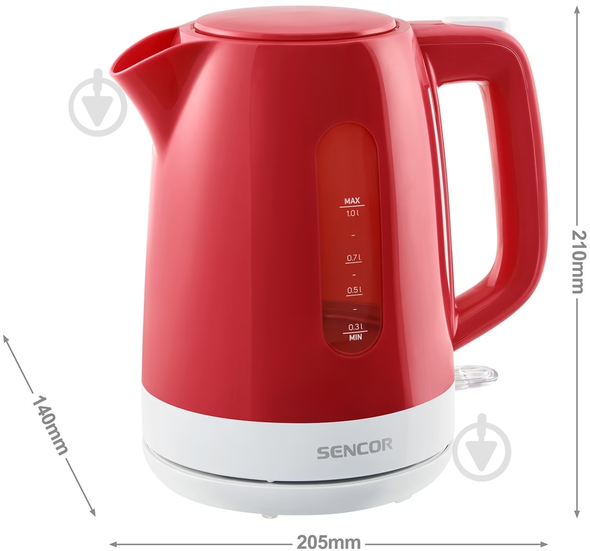 Електрочайник Sencor SWK 1024RD - фото 3