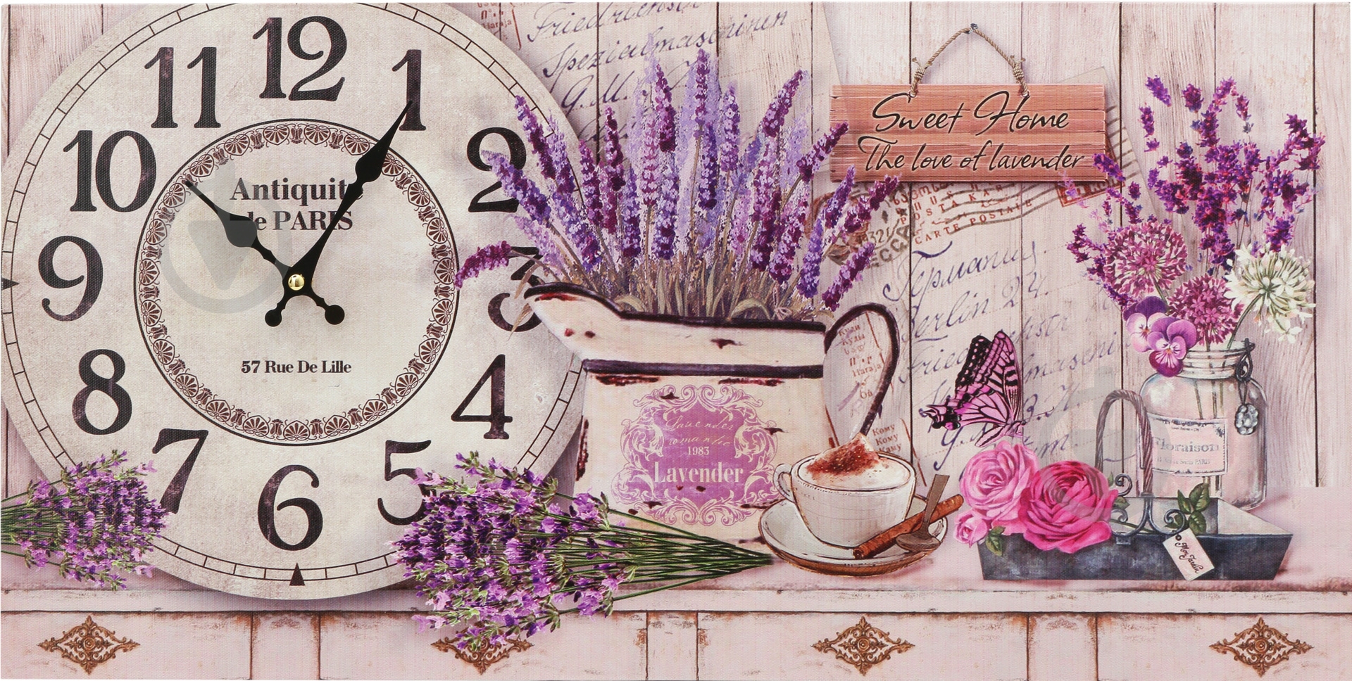 Часы настенные Lavender 14BX07 - фото 1