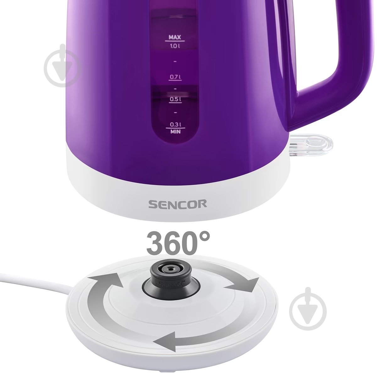 Электрочайник Sencor SWK 1025VT - фото 3