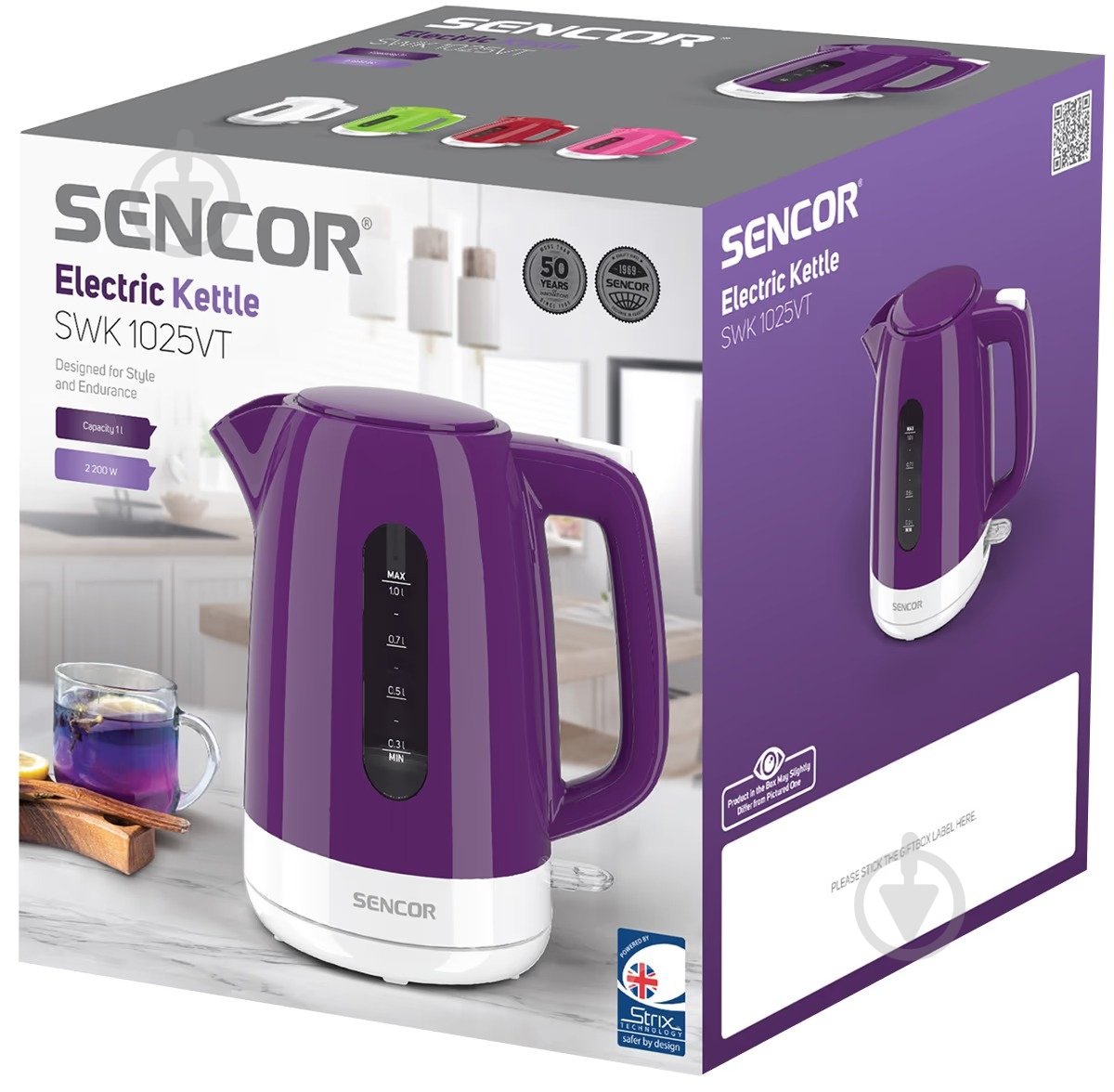 Электрочайник Sencor SWK 1025VT - фото 10