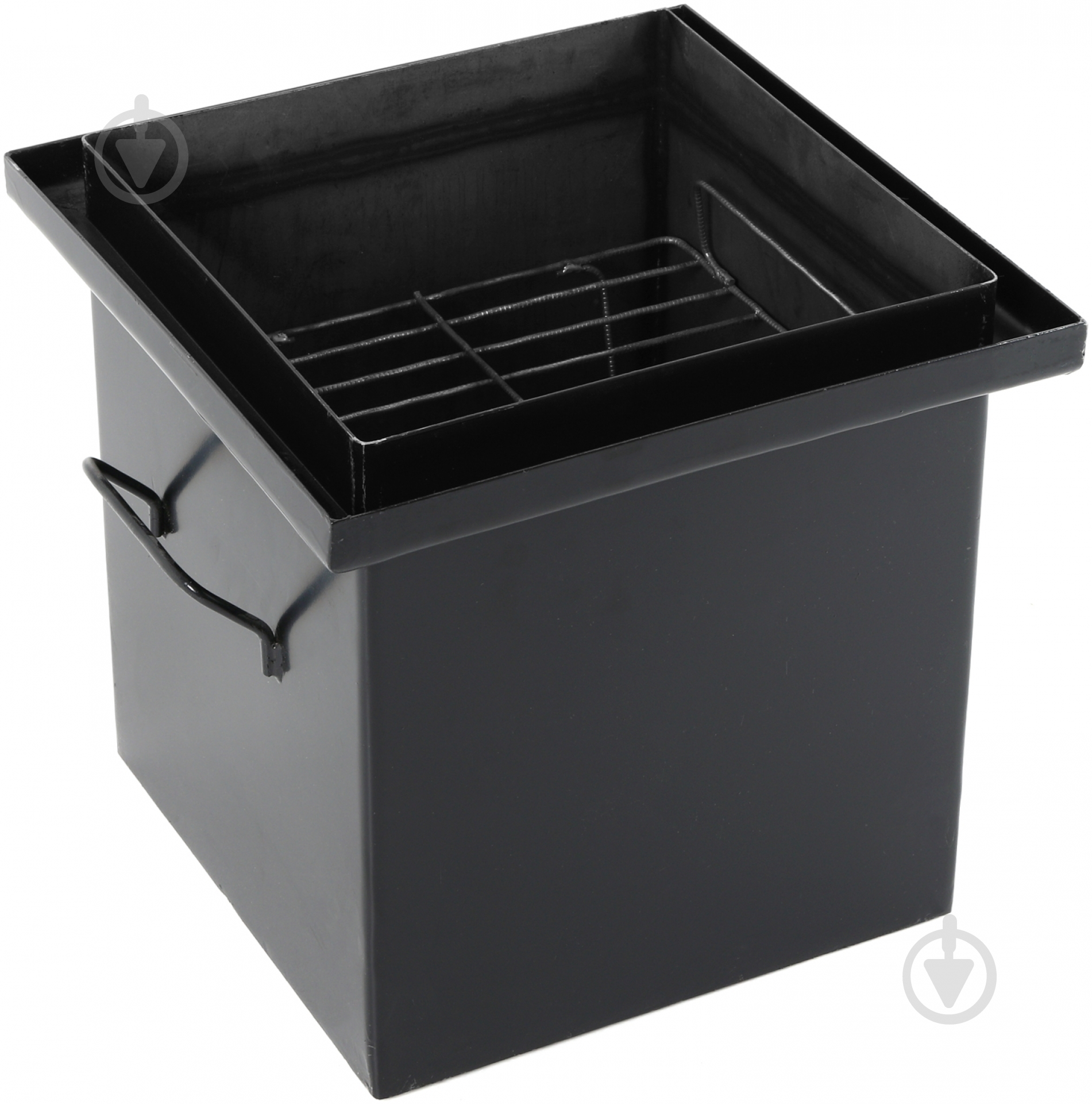 Коптильня стальная 13 кг - фото 3