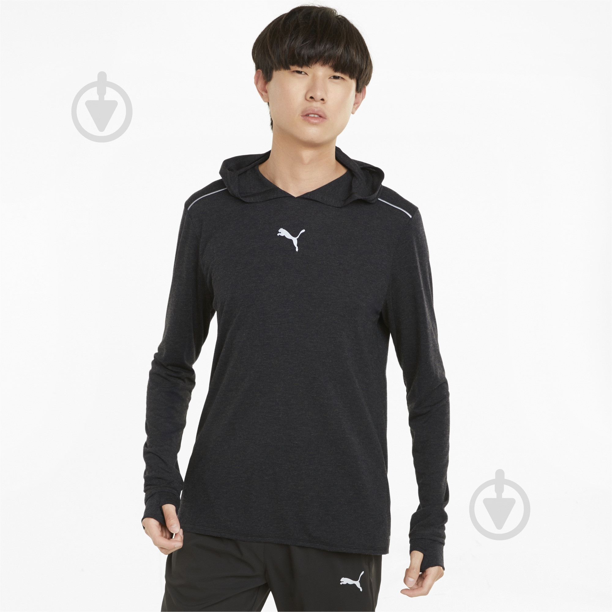 Джемпер Puma RUN WOOL MIDLAYER 52086201 р. 2XL черный - фото 3 Джемпер Puma RUN WOOL MIDLAYER 52086201 р. 2XL черный - фото 3