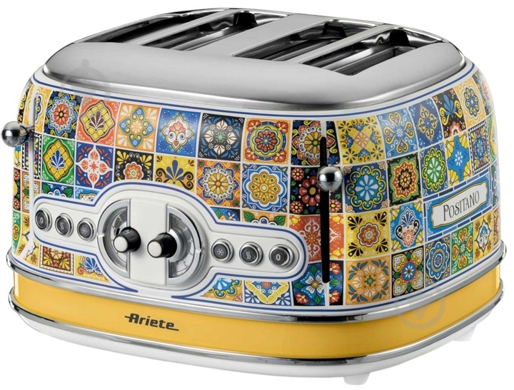 Тостер Ariete 0156 POSITANO (00C01560PAR0) - фото 1 Тостер Ariete 0156 POSITANO (00C01560PAR0) - фото 1