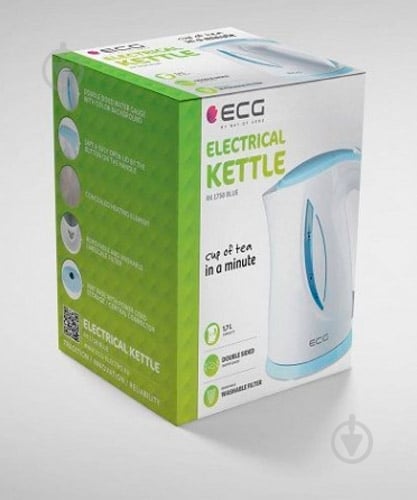 Электрочайник ECG RK 1758 Blue - фото 5 Электрочайник ECG RK 1758 Blue - фото 5