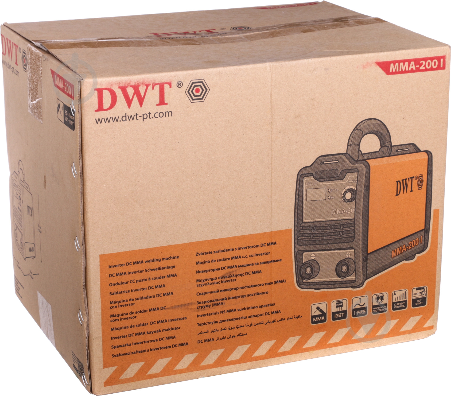 Инвертор сварочный DWT DWT ММА-200 I - фото 5 Инвертор сварочный DWT DWT ММА-200 I - фото 5